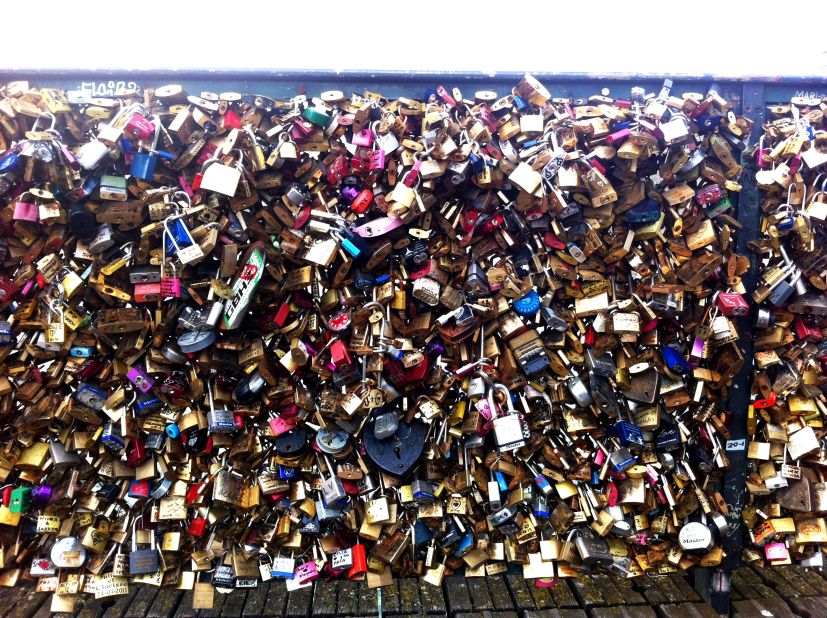 The trend of attaching locks to Paris's bridges is believed to have started in 2008. American Lisa Anselmo and French-American Lisa Taylor Huff say they co-founded <a href="http://www.cnn.com/2015/05/30/travel/paris-love-locks-bridges-feat/index.html">No Love Locks</a> because the padlocks are endangering historic landmarks.