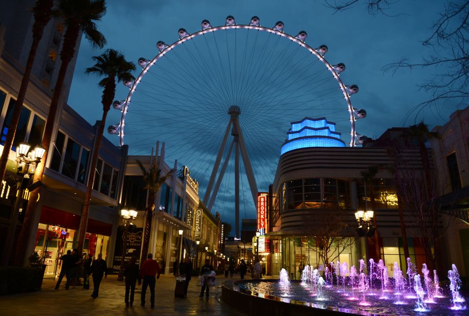 The Las Vegas High Roller officially opens Monday, March 31, 2014, joining an impressive collection of Ferris wheels around the world. 