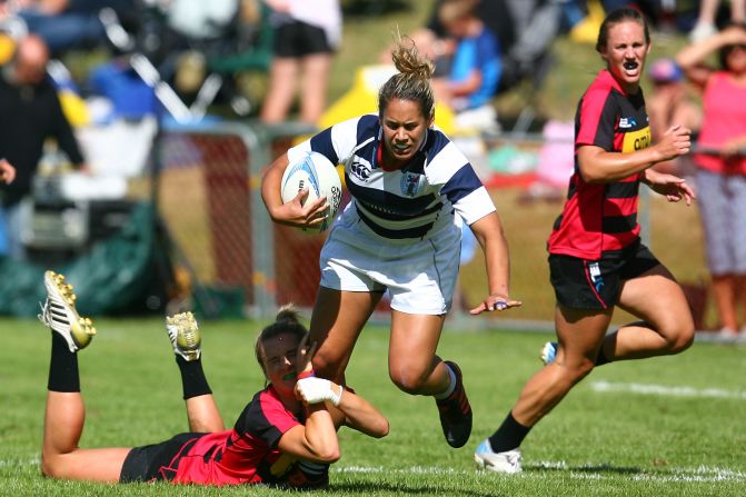 She made her first starts at club sevens level with Auckland before getting a rapid call-up to the national team.