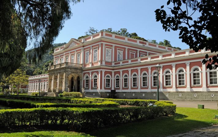 <strong>Imperial Museum of Brazil: </strong>The former summer palace in the middle of Petrópolis was built in the mid-1800s. It's an hour's drive (70 kilometers) from Rio de Janeiro's city center and is one of Brazil's most popular museums.<em> </em><br /><a href="index.php?page=&url=http%3A%2F%2Fwww.museuimperial.gov.br%2F" target="_blank" target="_blank"><em>Imperial Museum of Brazil</em></a><em>, Rua da Imperatriz, 220, Petrópolis, Rio de Janeiro; +55 24 2245-5550</em>
