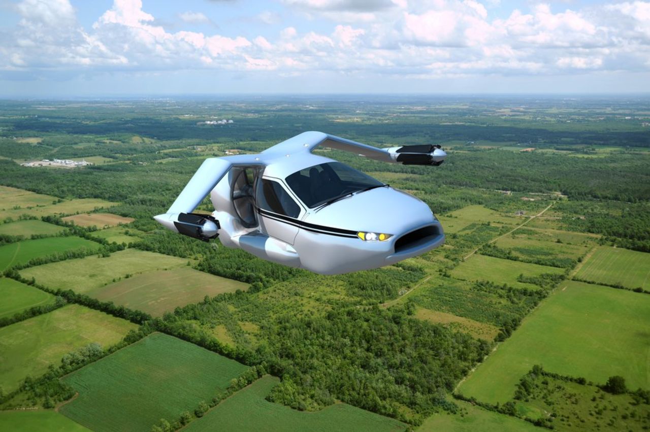 What will personal transportation look like in the future? Maybe like this, if aerospace company Terrafugia succeeds in its efforts to build TF-X.