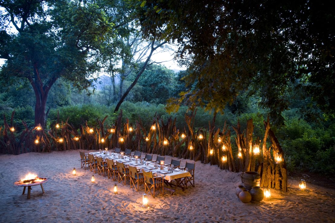 Lake Manyara Tree Lodge comprises 10 stilted tree house suites.