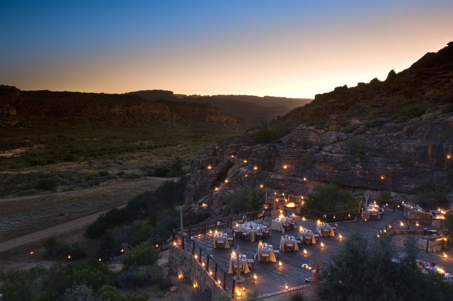 Bushmans Kloof Nature Reserve makes no pretense of being under canvas -- its 16 luxurious rooms and suites are located within a main lodge or individual cottages.
