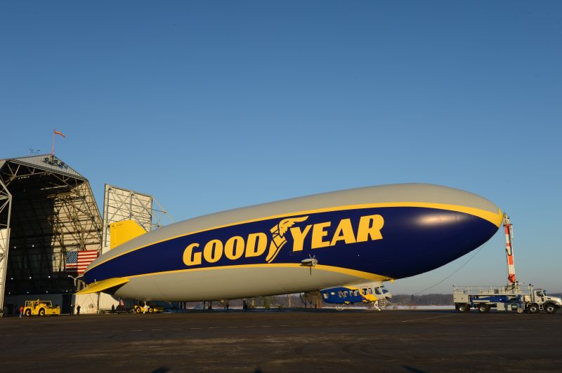 Goodyear tests its bigger, faster Zeppelin 'blimp' | CNN