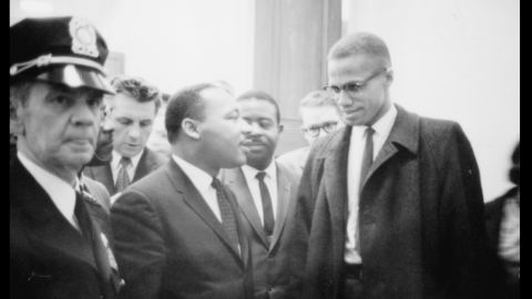 This impromptu meeting in 1964 between the Rev. Martin Luther King Jr. and Malcolm X was the only time the two had met.