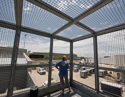 No sad cough den here -- even the smoking area at the Tampa, Florida, airport has a certain panache. It placed second in the 2013 Travel+Leisure list of best U.S. airports.