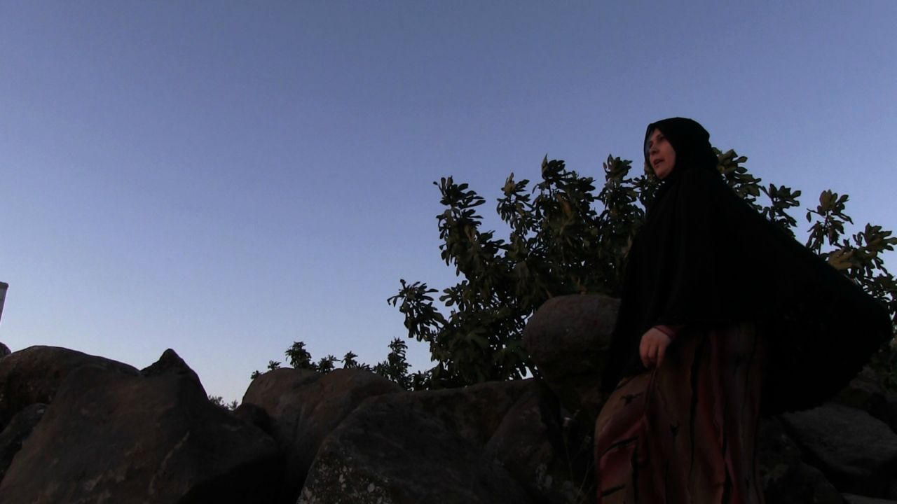 In "Lady of Syria", a woman gives beautician training to a group of school girls in a Syrian village.