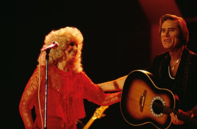 <strong>Tammy Wynette </strong>and<strong> George Jones:</strong> These two didn't make it as husband and wife, but they were always successful as musical partners. The couple wed in 1969 and soon found themselves mired in a difficult marriage, one that was highlighted in some of their songs. Wynette had as hard a time letting go of their union as their fans did; she first filed for divorce in 1973 only to reconsider and then file with more certainty two years later. 