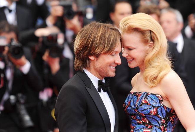 <strong>Keith Urban </strong>and<strong> Nicole Kidman:</strong> After Nicole Kidman's marriage to Tom Cruise fell apart, she found love with a man who shared her Aussie background: country singer Keith Urban. And after marrying in 2006, it seems they're still just as in love as they day the met at a 2005 event honoring Australians in Hollywood. "I have such deep love and gratitude for everything she's done for me," <a href="http://theboot.com/keith-urban-interview/" target="_blank" target="_blank">Urban has said of his wife,</a> who recently <a href="http://news.instyle.com/2014/02/10/nicole-kidman-march-instyle-2014/" target="_blank" target="_blank">revealed to InStyle</a> that Urban still leaves her love letters "every single night he's away."