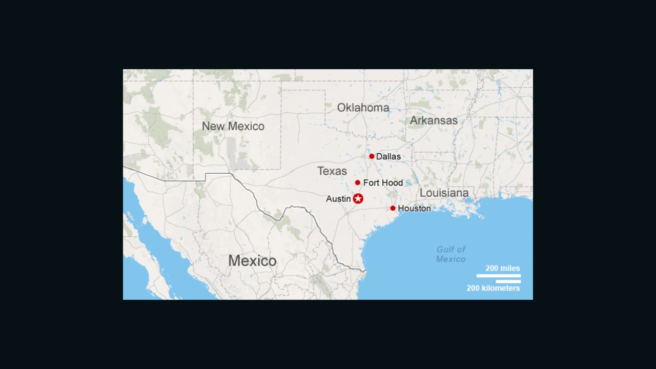 Map: Fort Hood