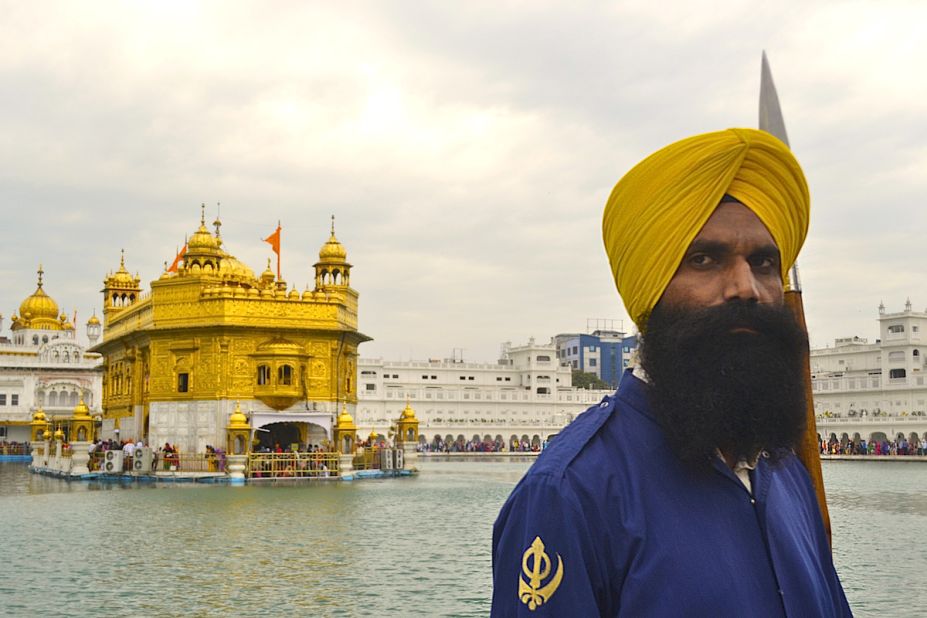 The Golden Temple in Amritsar is considered the holiest of all sites for Sikhs. 