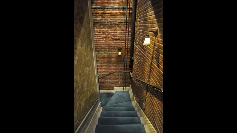 The cast have spent many scenes walking up and down the stairwell to the main apartment complex. But as it turns out, the stairs going down don't go very far. They lead to a wall. The set is changed to make it look like different floors.