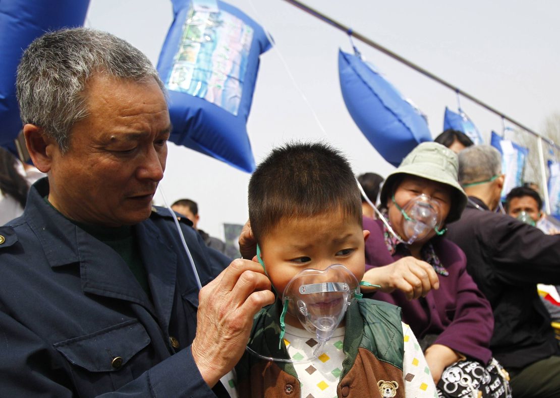 Zhengzhou is one of the worst cities in China for air pollution.
