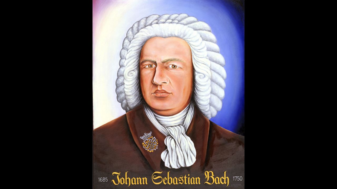 Art and music were important parts of Kevorkian's life.  He created this portrait of Johann Sebastian Bach as an expression of his love for the German composer's music.  He wrote in 1997 that he was "attempting to compose my own music," a venture he described as "both curiously satisfying and one of the most intellectually challenging things I have ever done."  