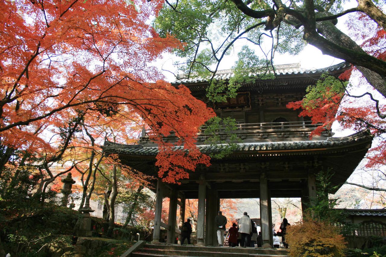 Completed in 1320, Shimonoseki's Kozanji Temple has been designated a National Treasure of Japan. 
