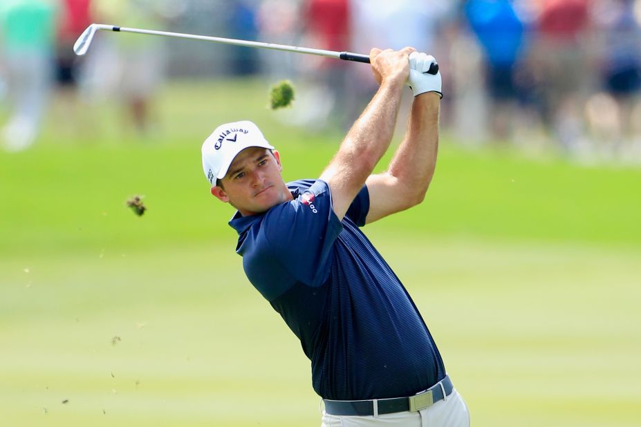 Palmer's grandson Sam Saunders, 26, turned pro in 2011 and is fighting to win back his place on the PGA Tour. 