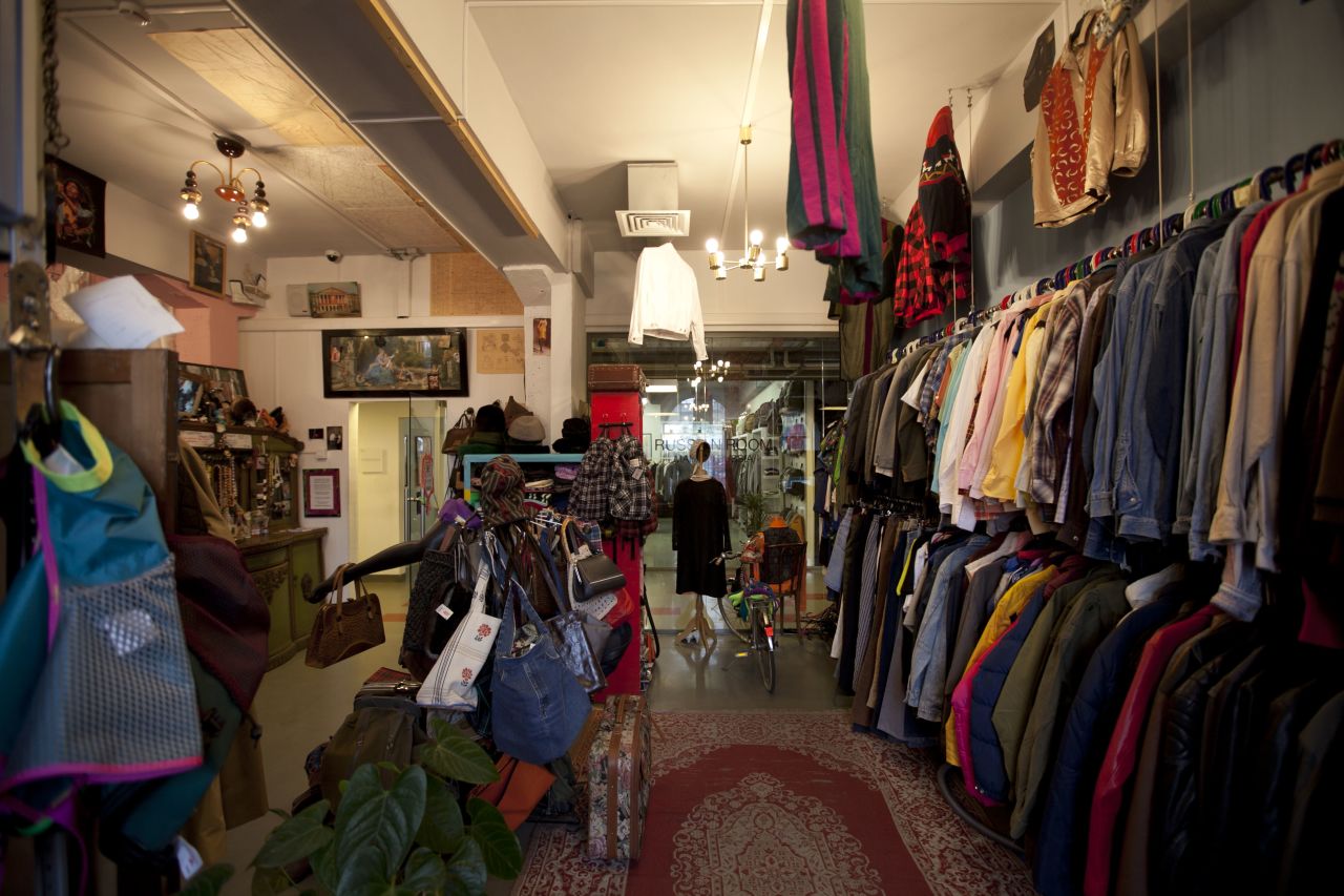 Run by a pair of extravagant shopkeepers, Off is the place to buy or hire classy vintage gear. 