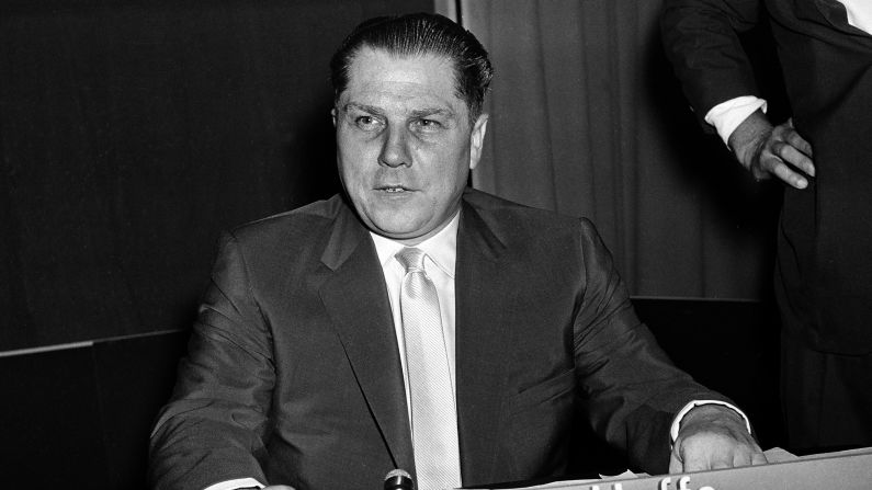 The hunt for the body of Teamsters union leader Jimmy Hoffa is legendary. He disappeared in 1975. Some believed he was killed and buried. Where? That remains a mystery.