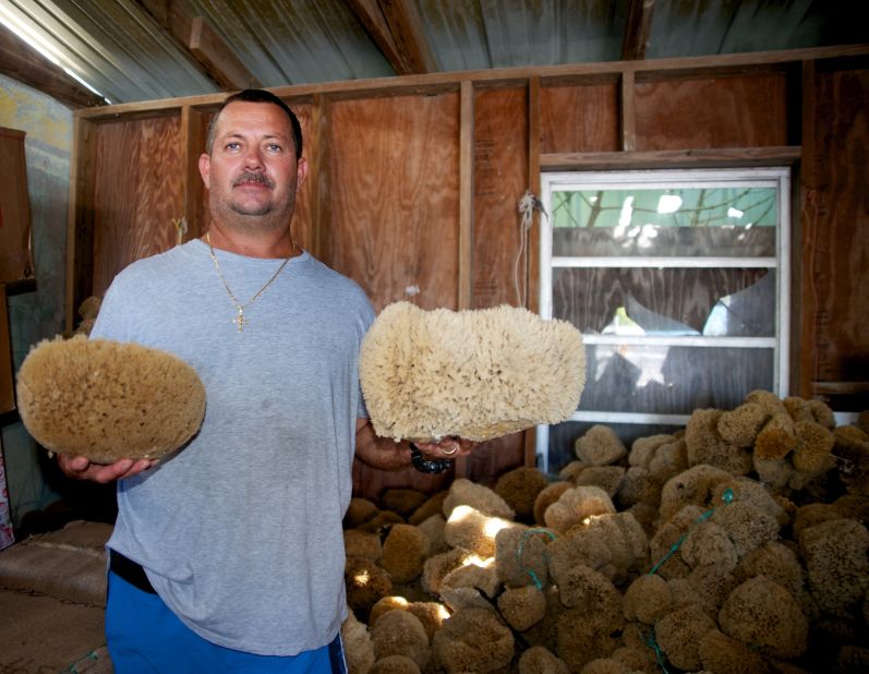 Mandie Constantitis is a second-generation Greek sponge fisherman who relies on mail boats to export his cargo from Long Island to Florida via Nassau.