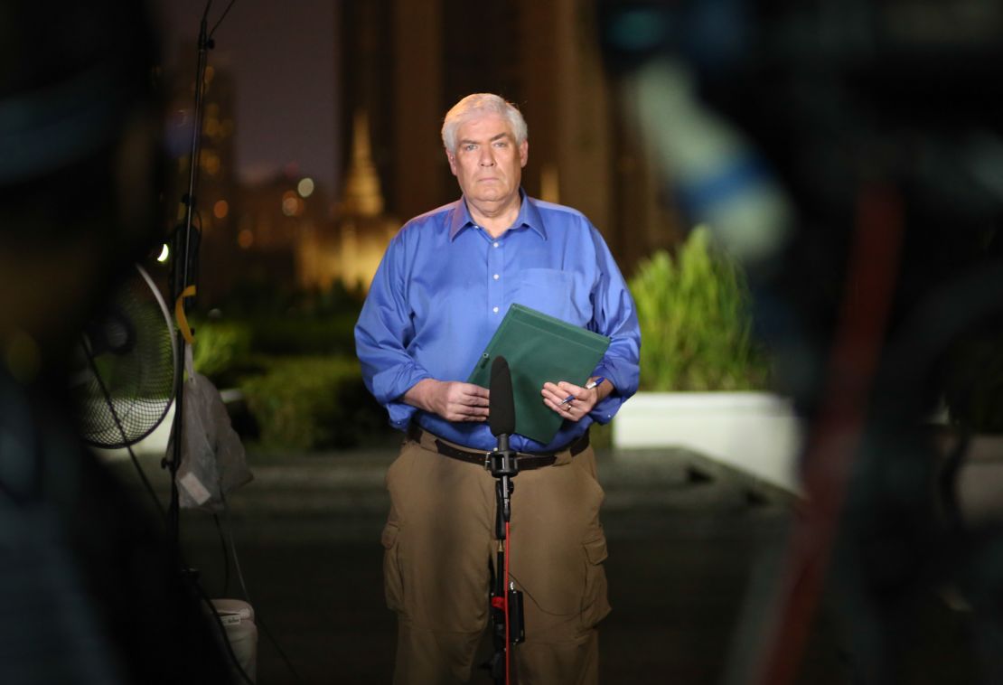 Jim Clancy covering the disappearance of MH 370 from Kuala Lumpur.