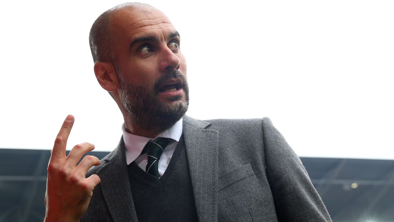 Bayern Munich coach Josep Guardiola has his sights set on the Champions League clash with Manchester United.