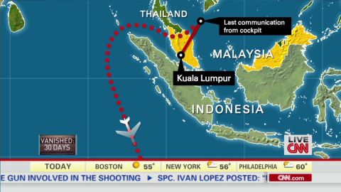 Malaysia Flight 370 Signals consistent with those from data recorders