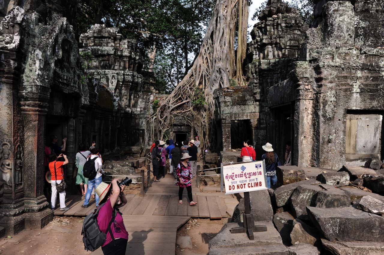 Siem Reap, Cambodia, jumped 14 spots to No. 9.
