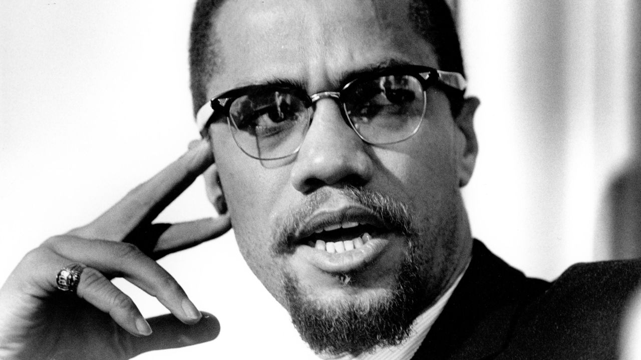 Nation Of Islam leader and civil rights activist Malcolm X poses for a portrait in 1965. Malcolm was a symbol of black defiance who ridiculed King's stance on nonviolence.