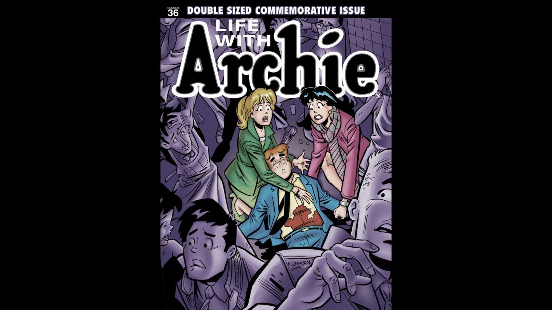 Archie Comics has revealed that beloved character Archie Andrews will die in "Life with Archie" No. 36 in July. The "Life with Archie" series tells stories of future scenarios for Archie and his friends in Riverdale. The present-day Archie stories will not be affected.