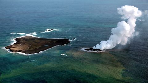 Volcano Grows Japanese Island Cnn