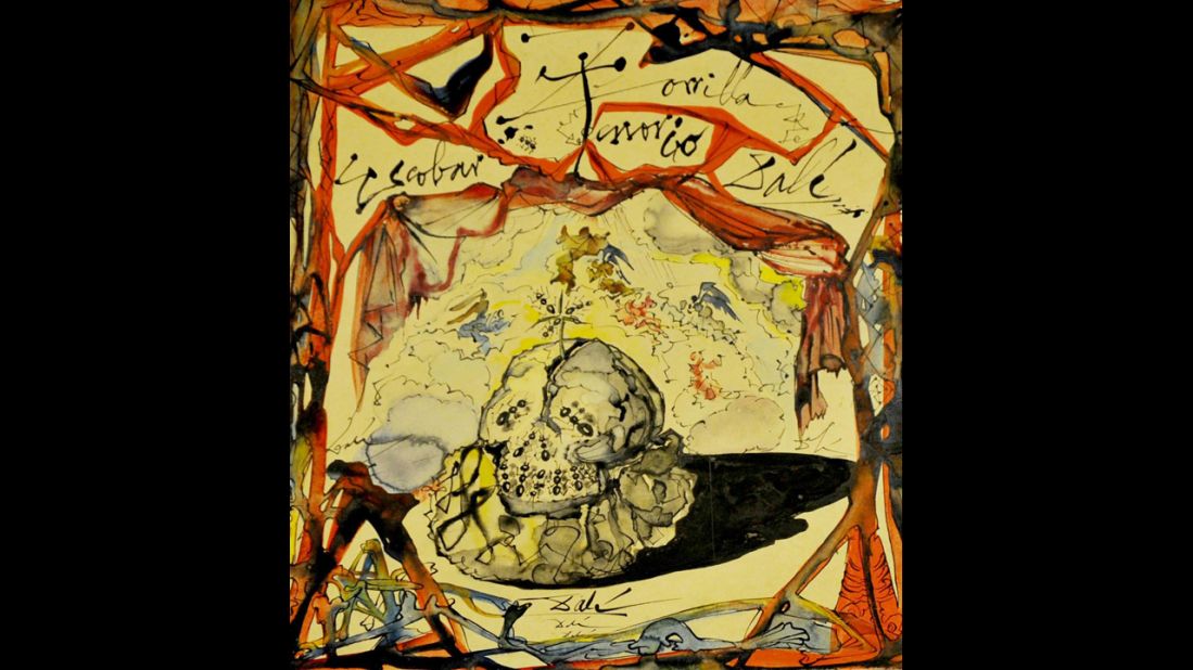 A Salvador Dali painting stolen from a Manhattan art gallery by a man posing as a potential customer <a href="https://www.cnn.com/2012/06/30/justice/new-york-dali-painting/index.html" target="_blank">in 2012</a>. It was later intercepted by customs police after it was sent back to the United States from Greece.