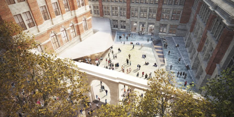 London's Victoria & Albert Museum is developing its Exhibition Road Building Project. The museum has already raised more than £36 million for the development, which will include a major suite of galleries devoted to refurbished historic courts. 