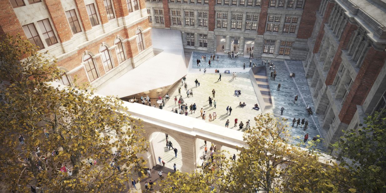 London's Victoria & Albert Museum is developing its Exhibition Road Building Project. The museum has already raised more than £36 million for the development, which will include a major suite of galleries devoted to refurbished historic courts. 