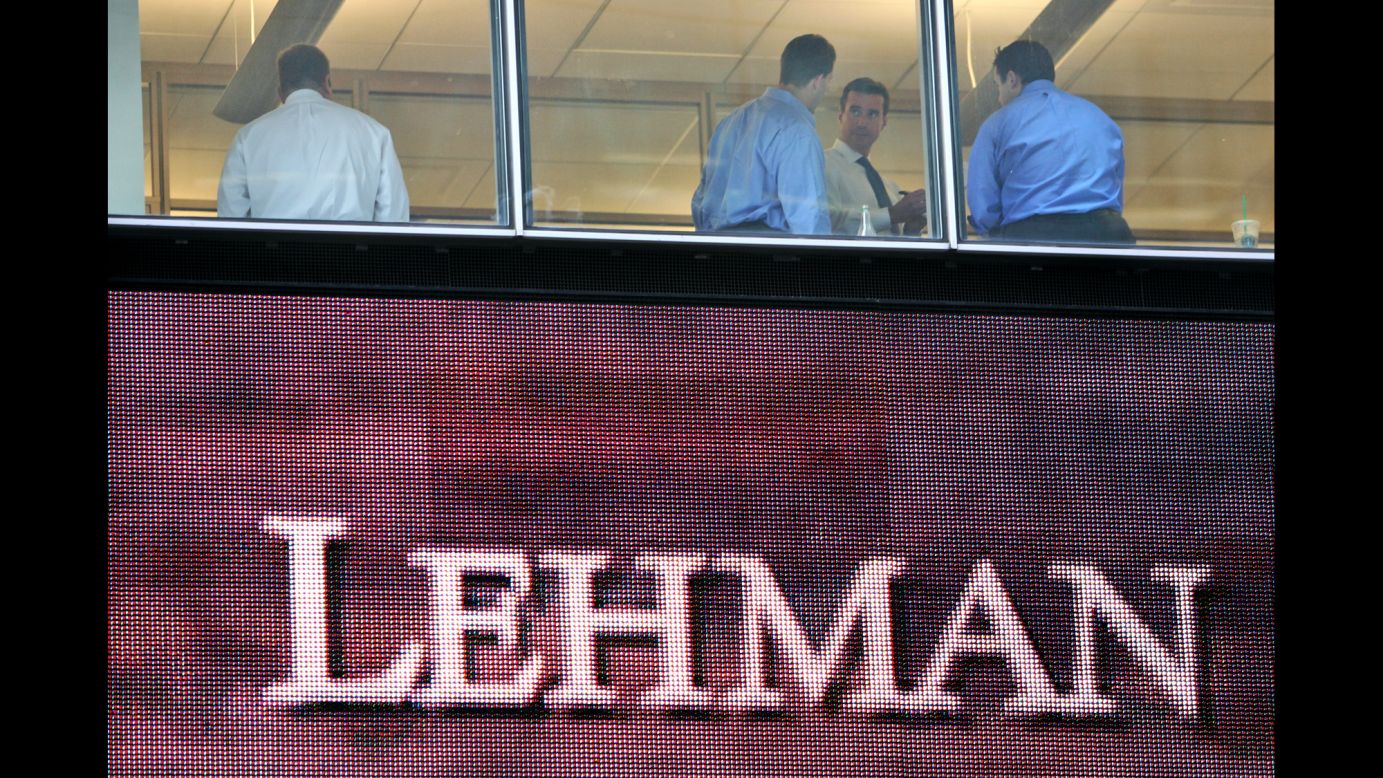 Lehman Brothers, which collapsed in September 2008, filed for the largest bankruptcy in U.S. history. Major financial institutions were bailed out by the government with a massive amount of taxpayer money.