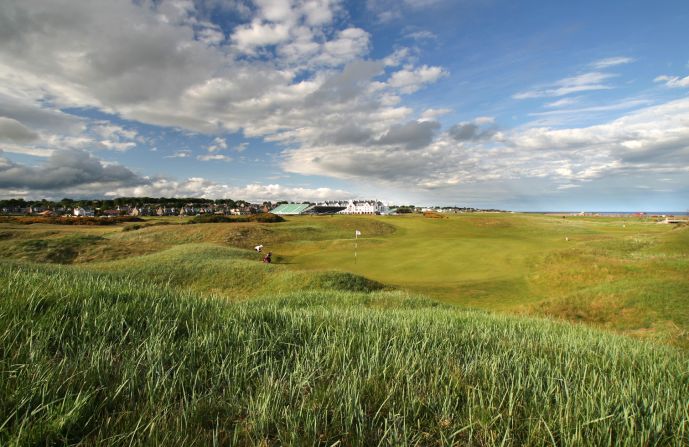 Carnoustie is where Ben Hogan won the only Open Championship he ever played in. The par-five sixth hole "Hogan's Alley" was named after him because of the tight driving line he took in all four rounds on it.