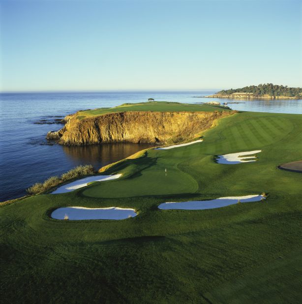 "If I had only one more round to play, I would choose to play it at Pebble Beach," said Jack Nicklaus. The iconic course overlooking the Pacific Ocean is one every golfer should hit. 