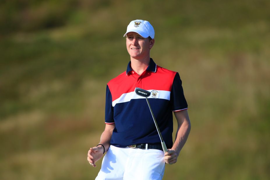 Jordan Niebrugge is at the Masters thanks to his win at the 2013 U.S. Amateur Public Links event. The 20-year-old American also won the Wisconsin Amateur and Western Amateur, before helping the U.S. to victory at the Walker Cup.