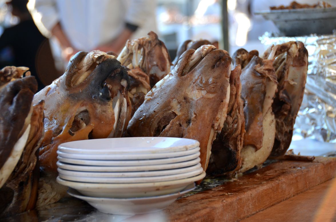 This photo of sheep's heads at a food stall in Marrakech was taken by Julee Khoo, who lives in Maryland, in December 2011. "I will try everything at least once," she said. "I believe that food reflects a country's culture so it's important to give it all try if you want to understand how the people fill their bellies and satisfy their taste buds. Eating is a great way to connect with the locals."
