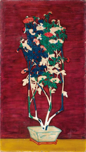 Sanyu's "Potted Chrysanthemums" fetched $10.4 million during Sotheby's April 2014 sale series in Hong Kong.