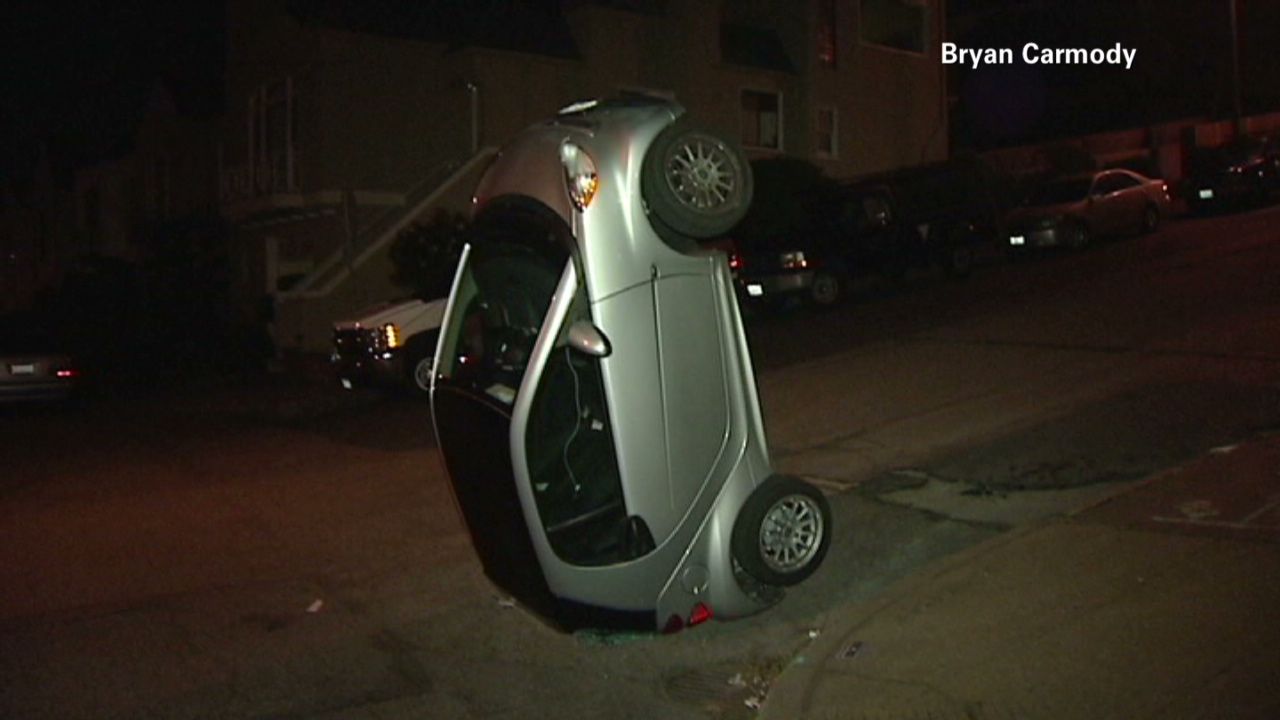 smart car tipping