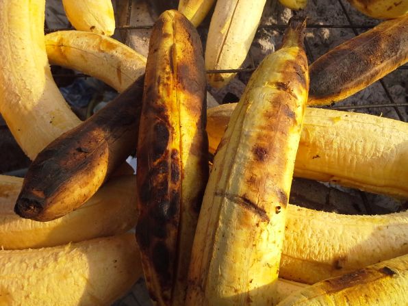 iReporter Obaroakpo took this picture of roasted plantain or "bole" as its called locally, in Benin City, Nigeria. "Plantain is very rich in iron and can be prepared in different ways, one of which is roasting," he said. 