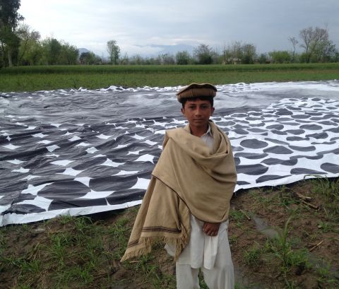"It is only the loss of a child that can show the impact that drone strikes have on the residents of these regions," says an artist who worked on the project.