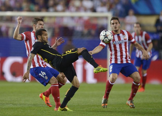 Leading 1-0, Atletico dominated the opening 45 minutes and hit the woodwork on three separate occasions. Barca attempted to find a way back but the home side held out to claim a famous victory.