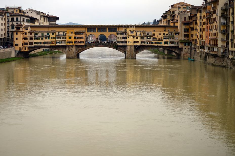 The Ponte Vecchio (Old Bridge) is beautiful, but it isn't as Panoramio-popular as Piazzale Michelangelo (Michelangelo Square).