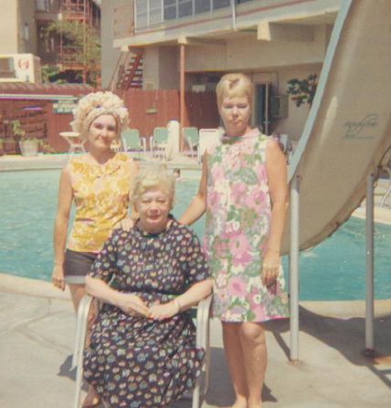 <a href="index.php?page=&url=http%3A%2F%2Fireport.cnn.com%2Fdocs%2FDOC-1118811">Cordsen</a> -- whose mother, aunt and grandmother are seen here on vacation in 1967 -- remembers how her mother wore hot pants but she was not allowed to wear them. It wasn't until 1970 that "we were finally allowed to wear slacks to school. Up until that time the only time we (students) could wear slacks was if it was raining."
