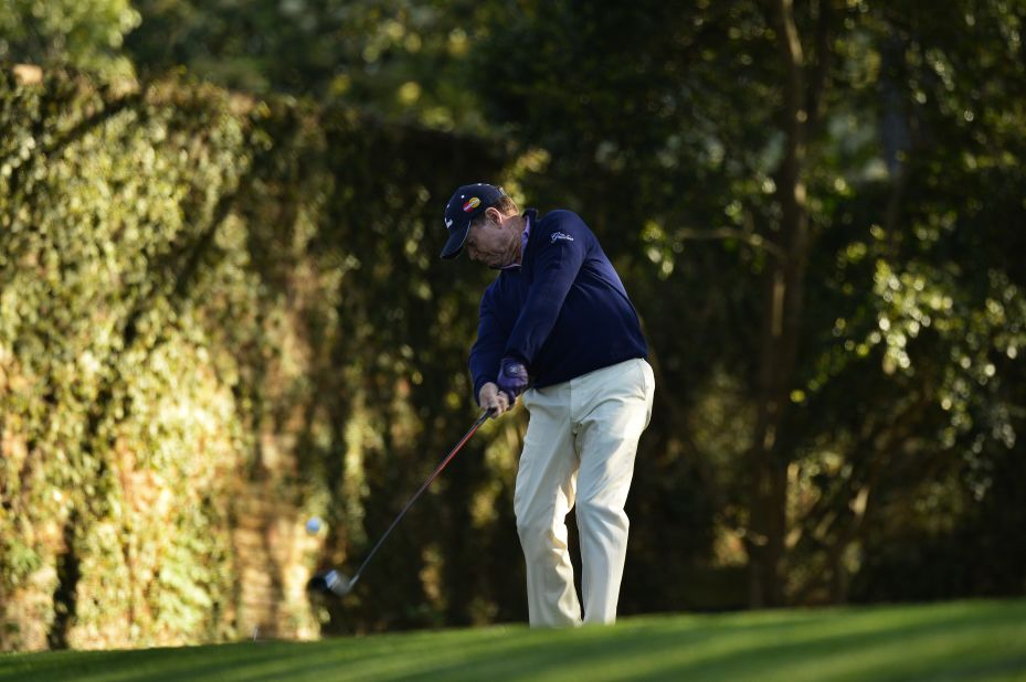 Two-time Masters champion Tom Watson didn't have his best day at Augusta, hitting seven bogeys and a double bogey as part of a 78. 