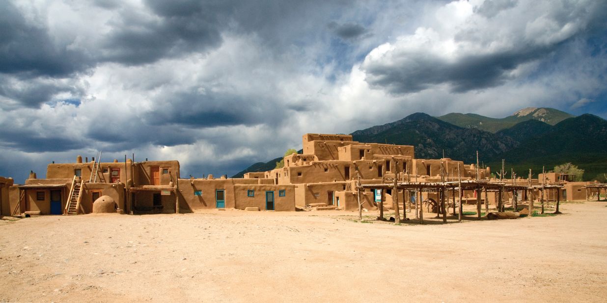 A settlement of adobe dwellings dating to the late 13th century, the pueblo is still a living community. The National Historic Landmark is open to the public for guided tours, shopping and fry bread eating