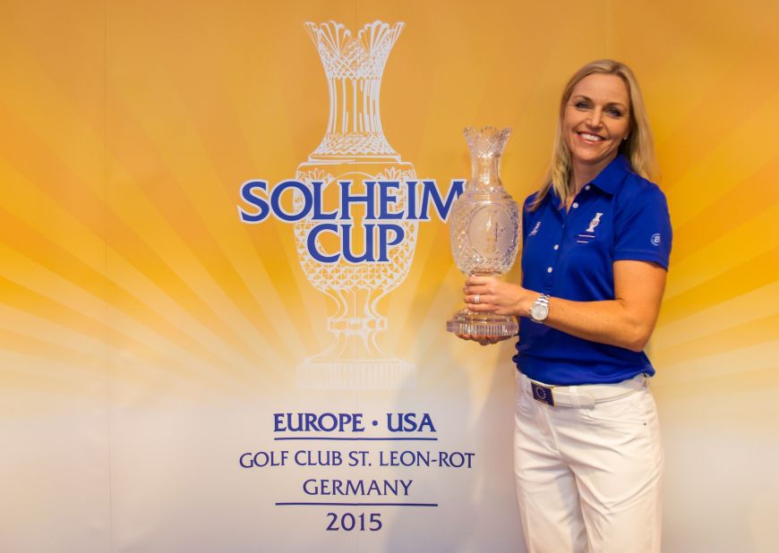 Carin Koch will be Europe's Solheim Cup captain for next year's competition, which takes place at St. Leon-Rot in Germany on September 18-20.