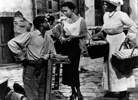 Otto Preminger helmed the 1959 movie version of "Porgy and Bess," the famed folk opera about the residents of Charleston, South Carolina's, fictional Catfish Row. Poitier played the disabled Porgy, who tries to free Bess from her abusive lover, Crown. The film's all-black cast and challenging subject matter -- a drug dealer, Sportin' Life, has a major role -- didn't appeal to audiences despite such classic songs as "Summertime" and "It Ain't Necessarily So," and the film received mixed reviews.