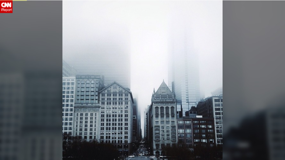 Ian Leavitt remembers his <a href="http://ireport.cnn.com/docs/DOC-1109498">foggy stroll</a> along the Nichols Bridgeway, which begins at Millennium Park, crosses over Monroe Street and connects to the Art Institute of Chicago.